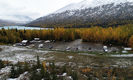 Alaska State Parks received funding to increase parking lot capacity for trailers at the Eklutna Lake motorized trailhead