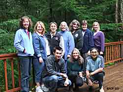 Left to right top  Kristy Tibbles Lori Van Steenwyk Joe Chythlook Clare StSure Sherry Wright Rena Balzer Diana Cote Left to right bottom Scott Crass  Rita St Louis Charlie Gregg