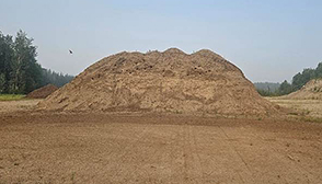 The peat mound on College Road in Fairbanks near Creamer39s Field a prime artificial habitat unintentionally created in the spring of 2024 and quickly utilized by Bank Swallows In 2025 Lipka noticed the burrows dug in the upper portion of the mound by nesting swallows Jerry Lipka photo