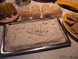 Smoked salmon mousse