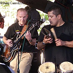Salsa Borealis Russell Sandstrom and Antonio Diaz June 15 2007 at Marine Park in Juneau Alaska Photo Amy Carroll  2007 ADFampG