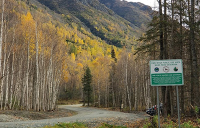 Maud Road Completed in 2019 improvements to Maud Road near Palmer included the road surface drainage and habitat rehabilitation