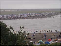 View of the Kenai dip net fishery
