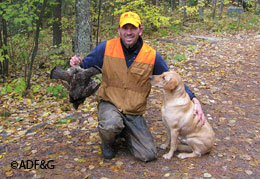 Rick Merizon is the new small game biologist for the Alaska Department of Fish and Game