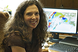 Prince William Soundrsquos newest area biologist Charlotte Westing jumped right into field work with moose calve twinning surveys