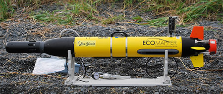 The AUV better known as ldquoBee Yachtquot Since her commissioning in May 2009 the AUV has been deployed on roughly 100 missions across Kodiak Weighing only 45 lbs she is easily transported to her launch points and retrieved from her final destinations