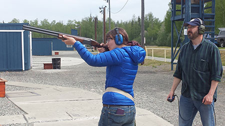 Learning to shoot a shotgun