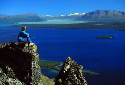 Brooks Lake one of about three million lakes in Alaska Photo by Mark Emery