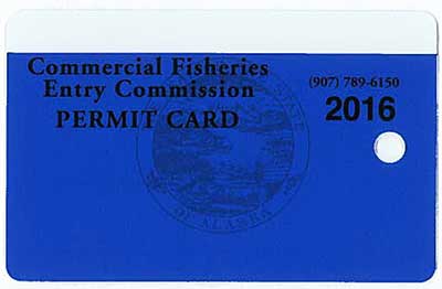 Example of a blank gear card from CFEC