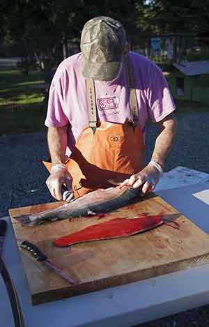 Making good salmon is more work than making good venison  Meat tends to keep a lot better than fish ndash especially fatty fish like salmon