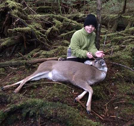 The author39s nephew John Experienced hunters also share their time and skill by mentoring young or beginning hunters