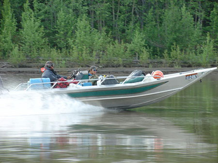 Every year Alaskans access rivers lakes and marine waters through boating access funded in part by anglers Tim Viavant photo