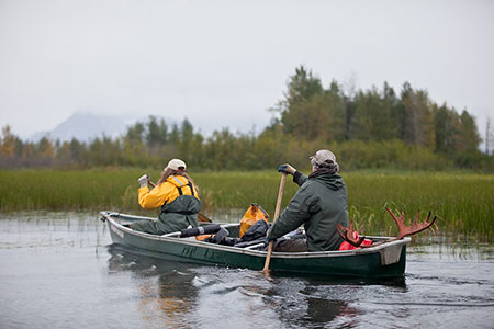A successful hunt in the Copper River Delta Photo by Milo Burcham