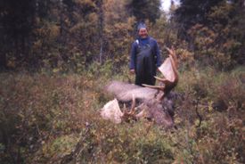 Joe Chythlook and Tuntuvak Photo by Art Hughes