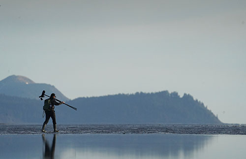 A clear day in Controller Bay Controller Bay is east of Prince William Sound and 60 miles from Cordova which is not connected to Alaskarsquos road system