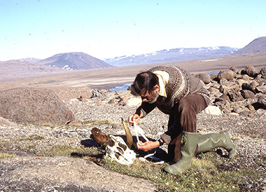 Dave in Blaso Greenland 1987 Dave Klein Photograph Collection Courtesy of Karen Brewster