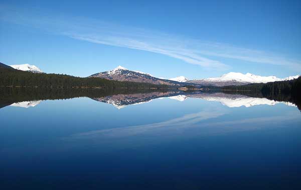Afognak Lake in early summer