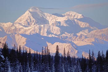 Sunset on Denali