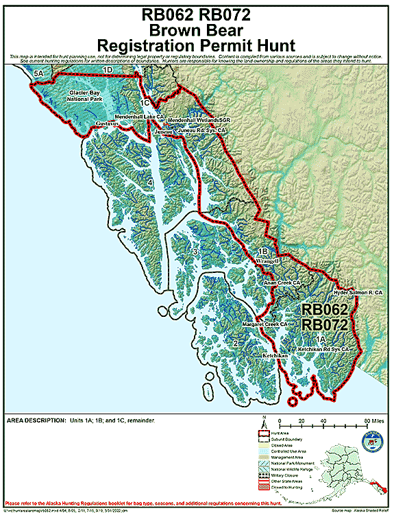 Map of brbear hunt number rb062