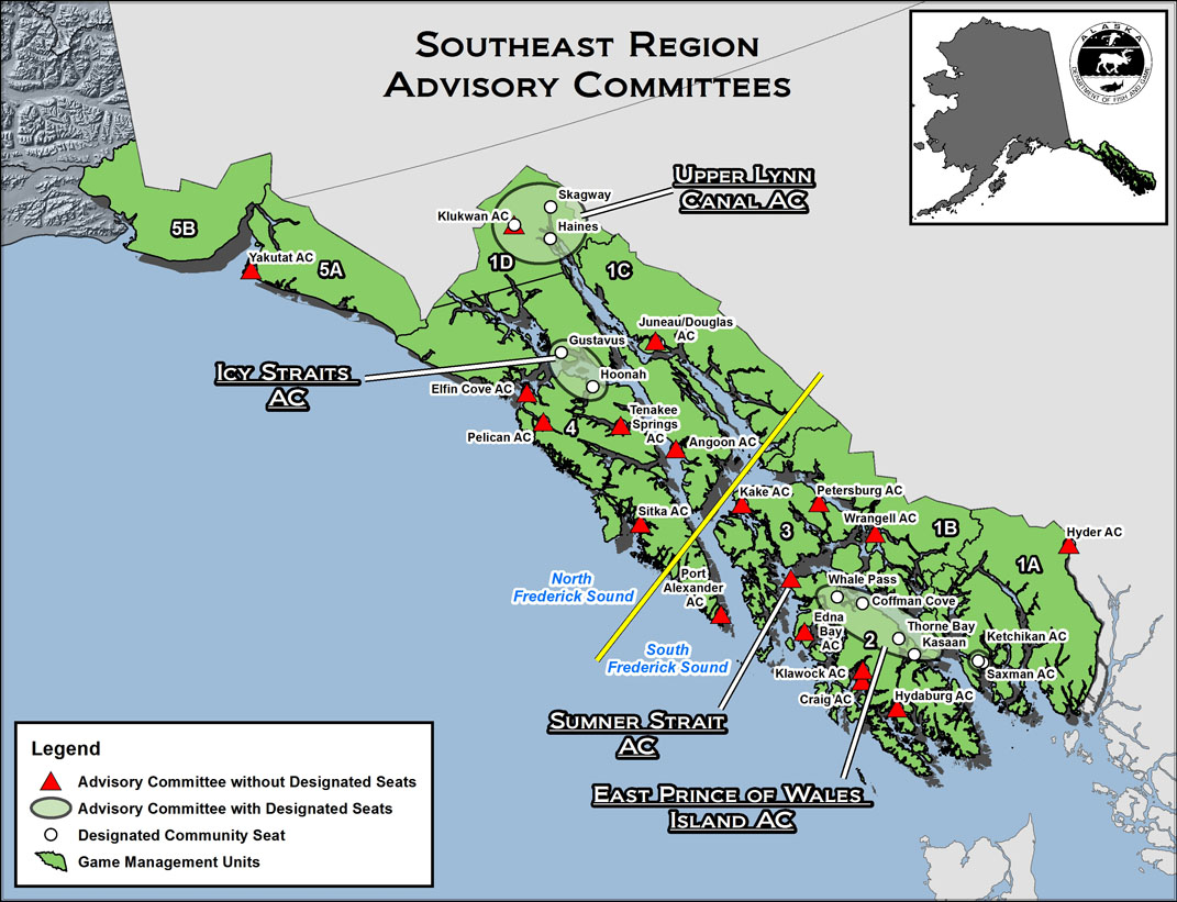 Southeast Region (North Frederick Sound