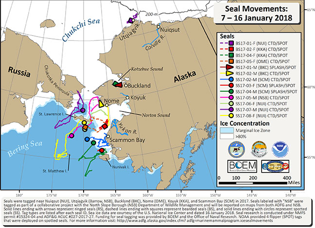Requested Tracking Map