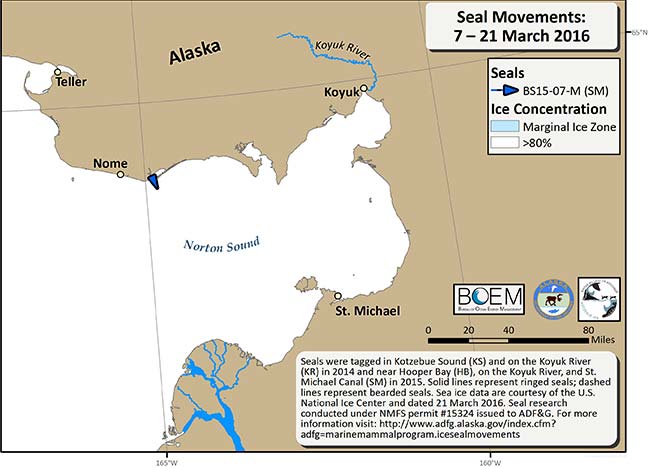 Requested Tracking Map
