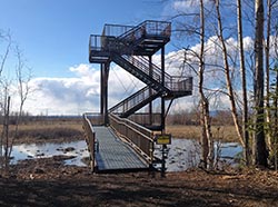 Palmer hay flats viewing tower