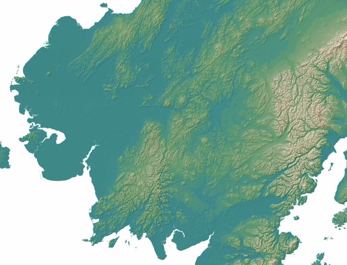 map of Southwestern Alaska