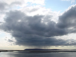 Storm clouds over Cape Nome