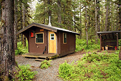 USFS cabin at Situk Lake